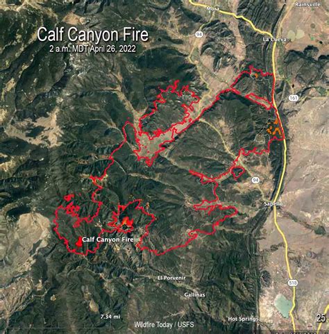 Challenges of implementing MAP Fires In New Mexico Map